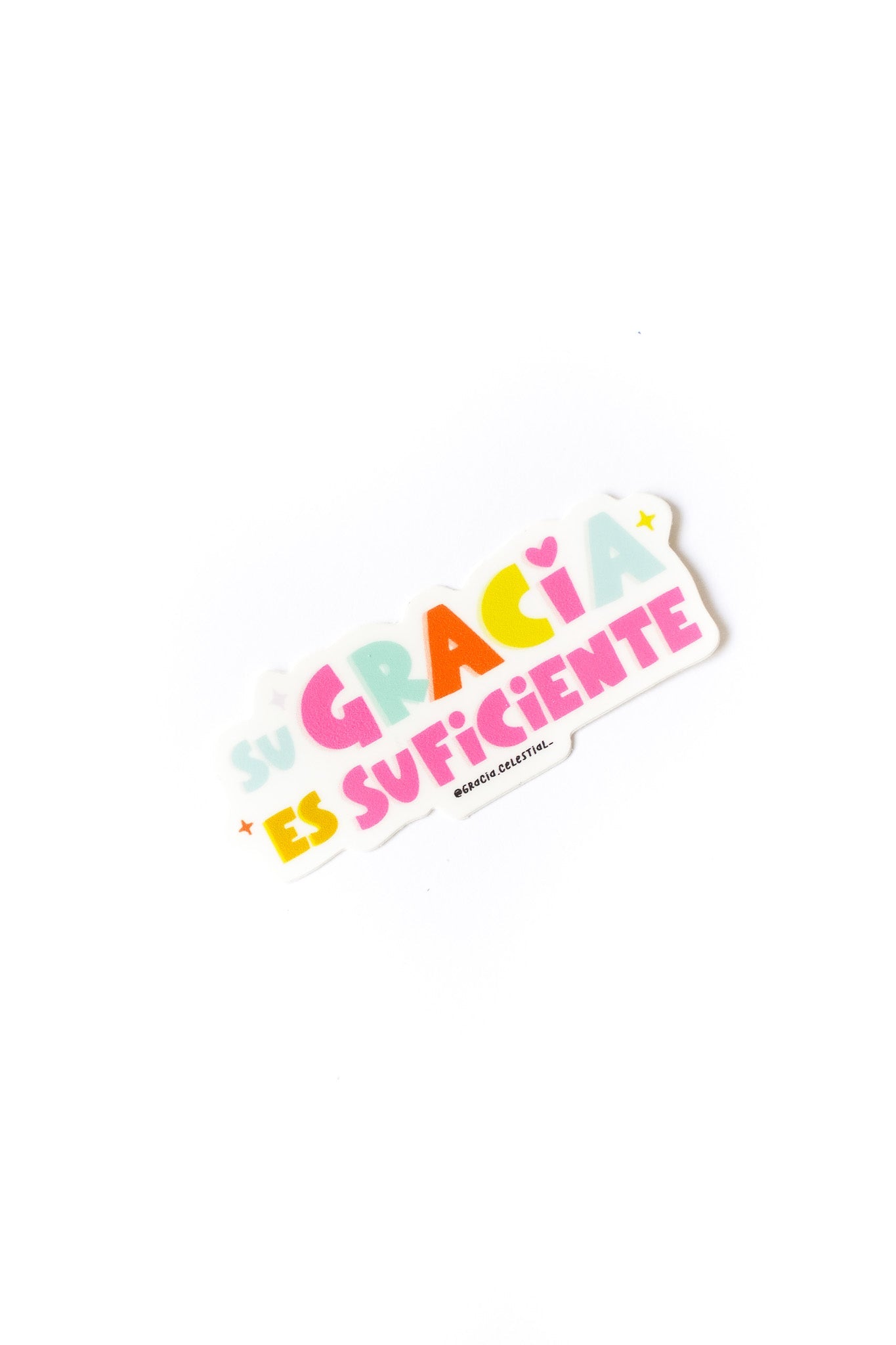 Su Gracia es suficiente HD sticker