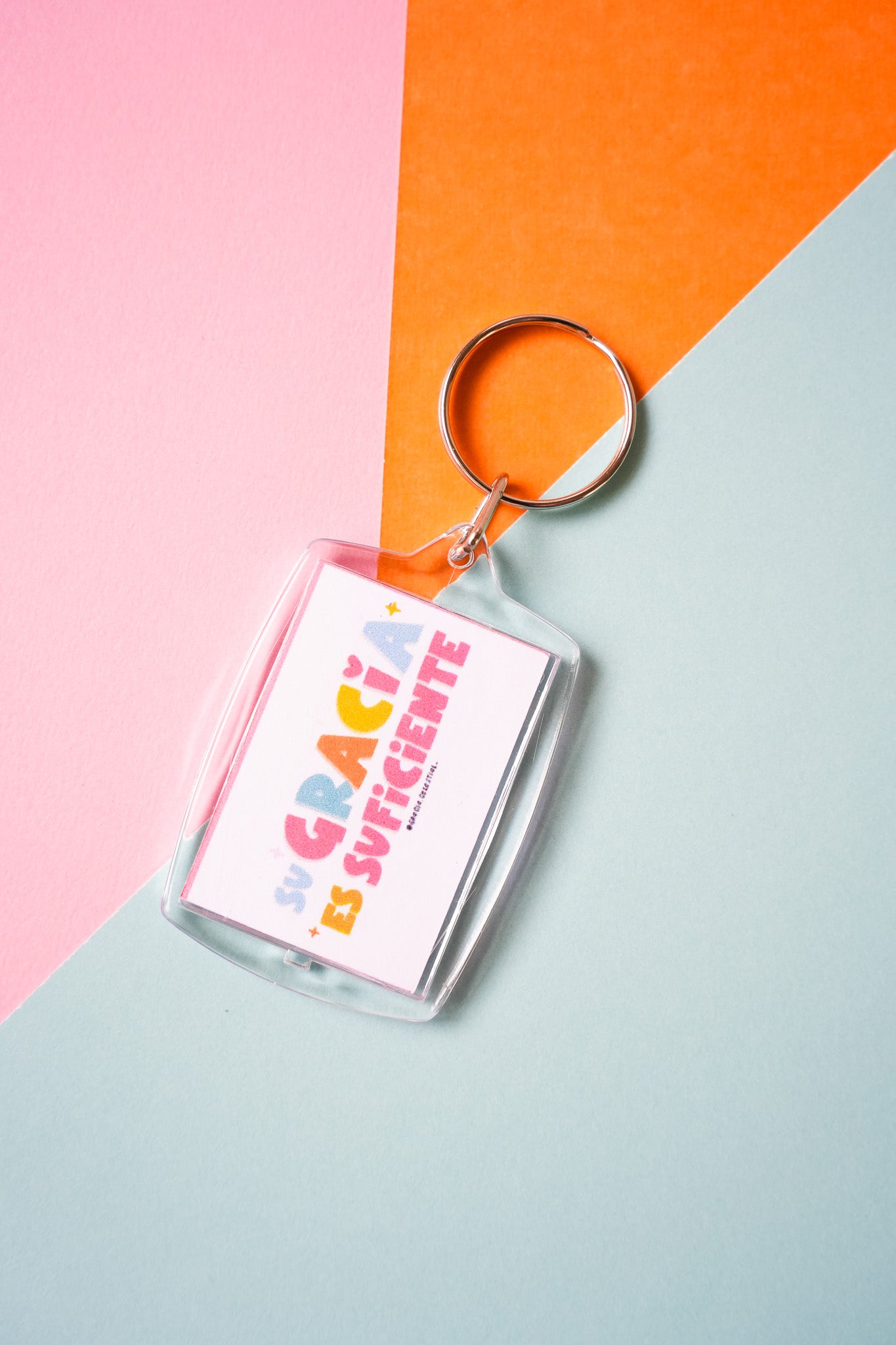 Su Gracia es suficiente Key Chain