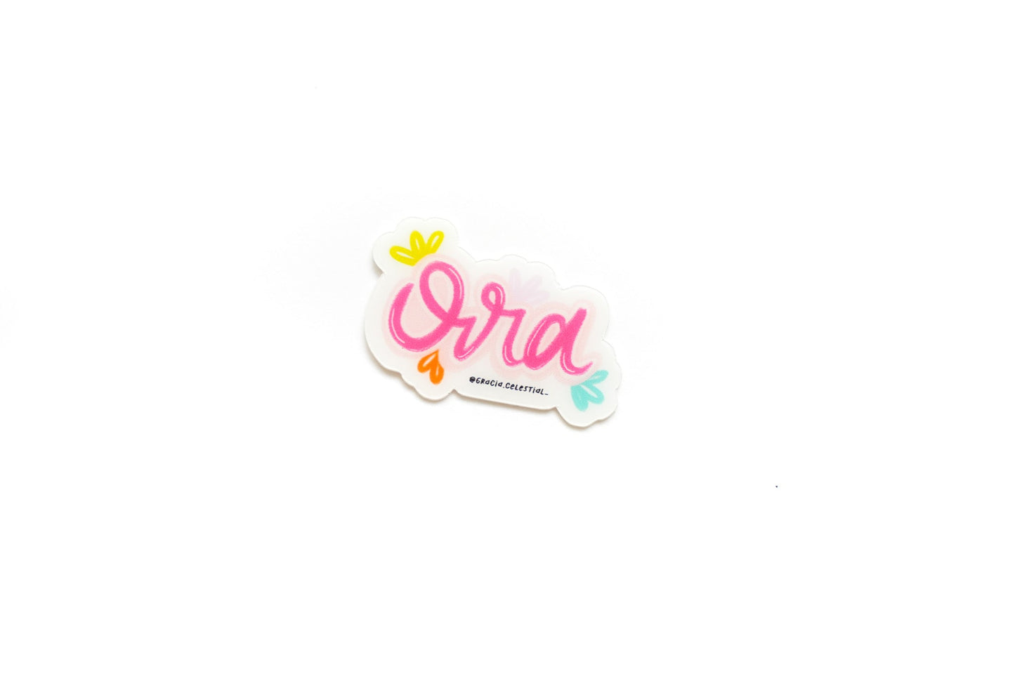 Ora HD sticker